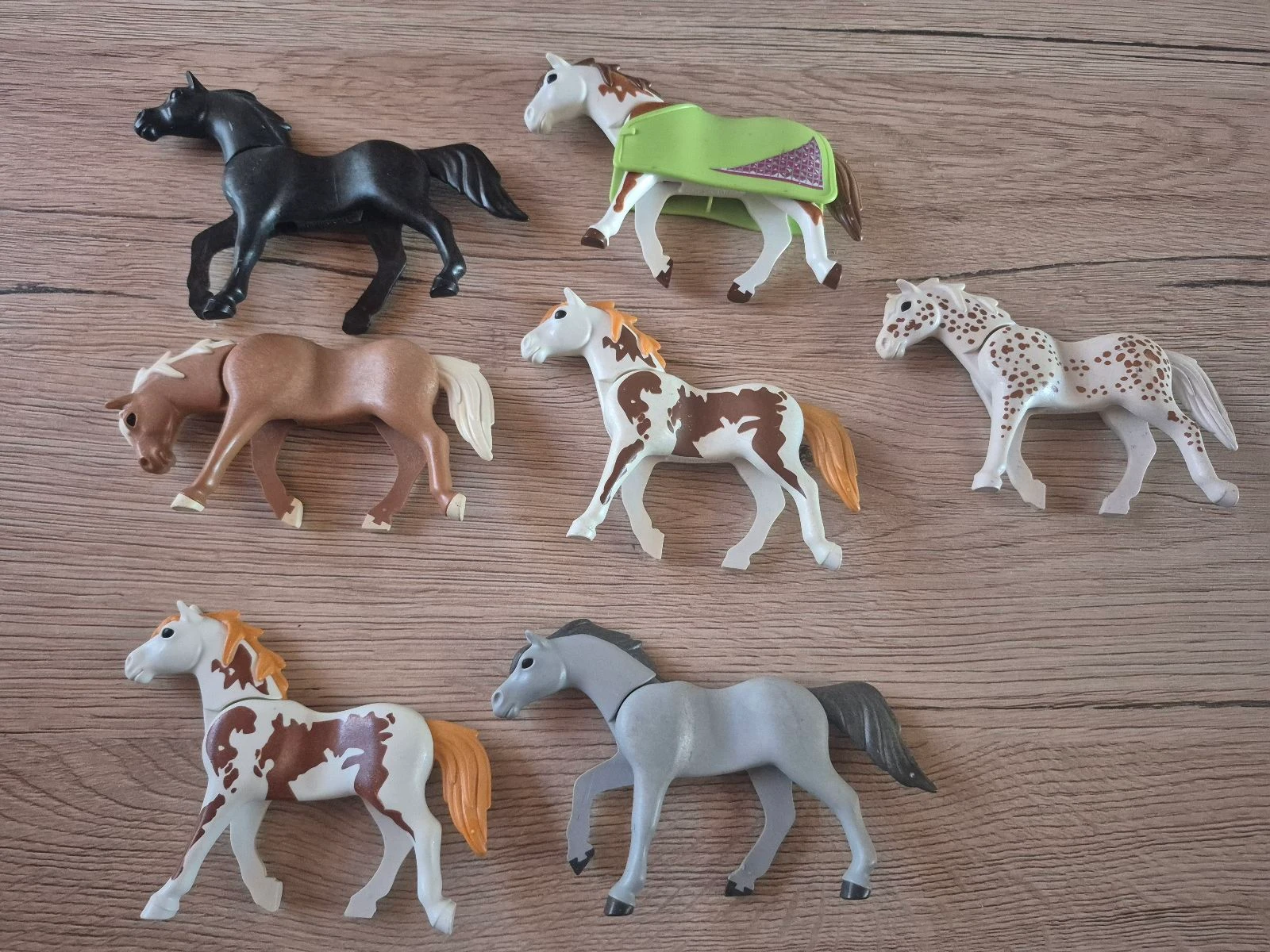 Cheval au galop playmobil à l unité 